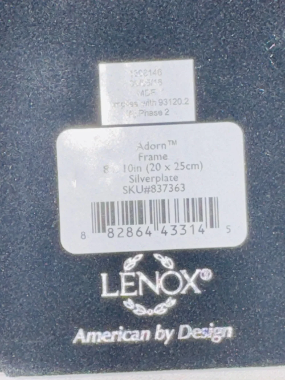 Lenox “adorn” 8x10
